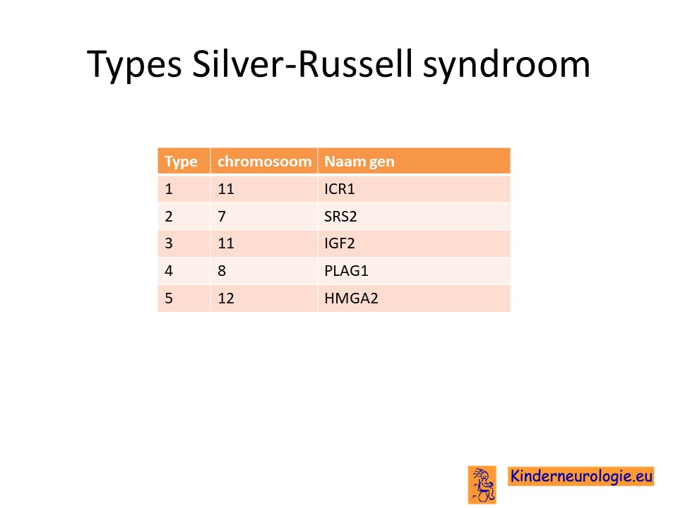 het Silver Russell syndroom